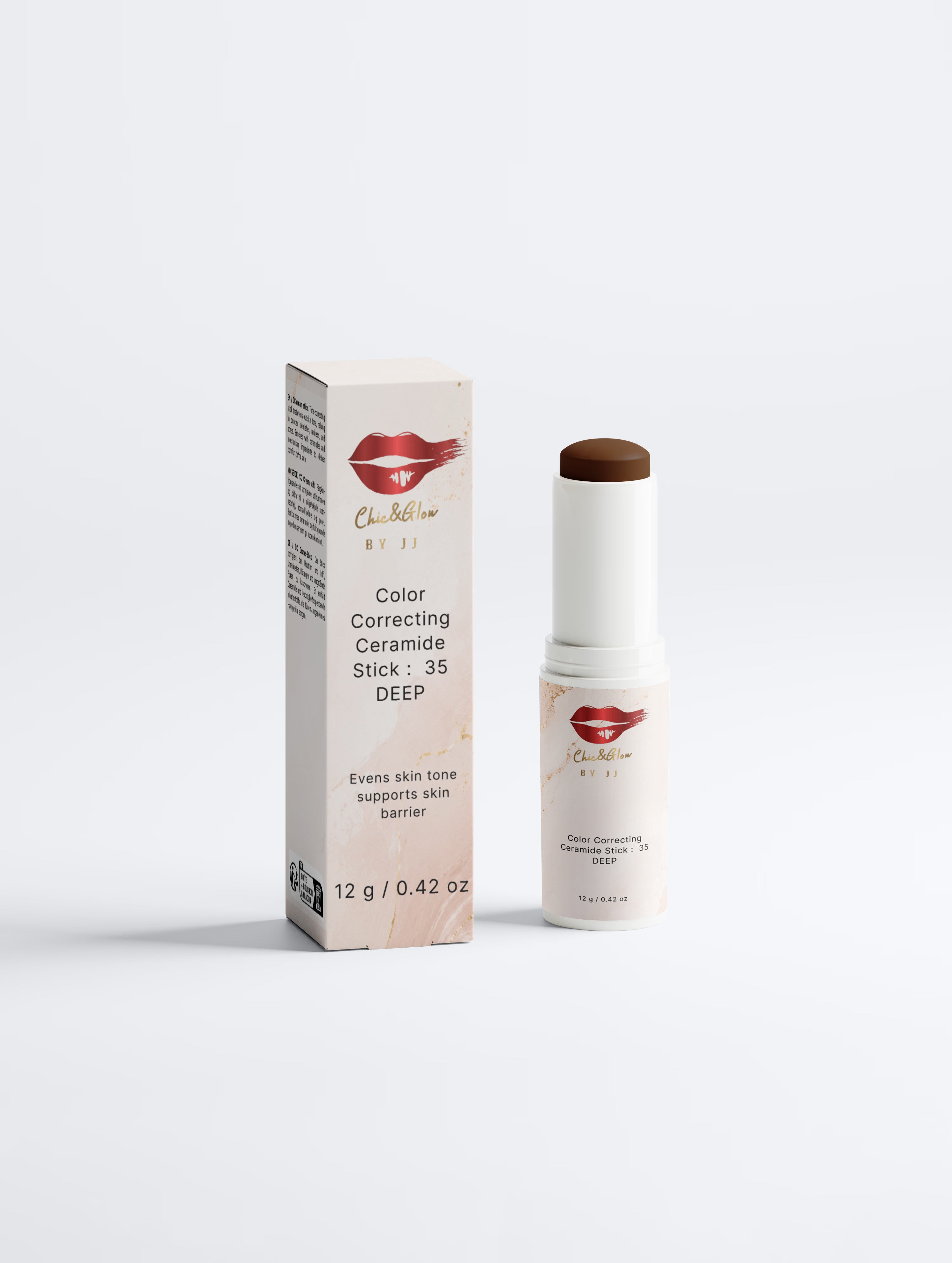 Color Correcting Ceramide Stick :  35 DEEP