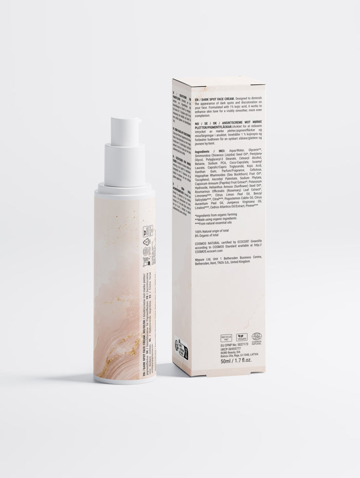 Dark Spot Face Cream with Kojic Acid