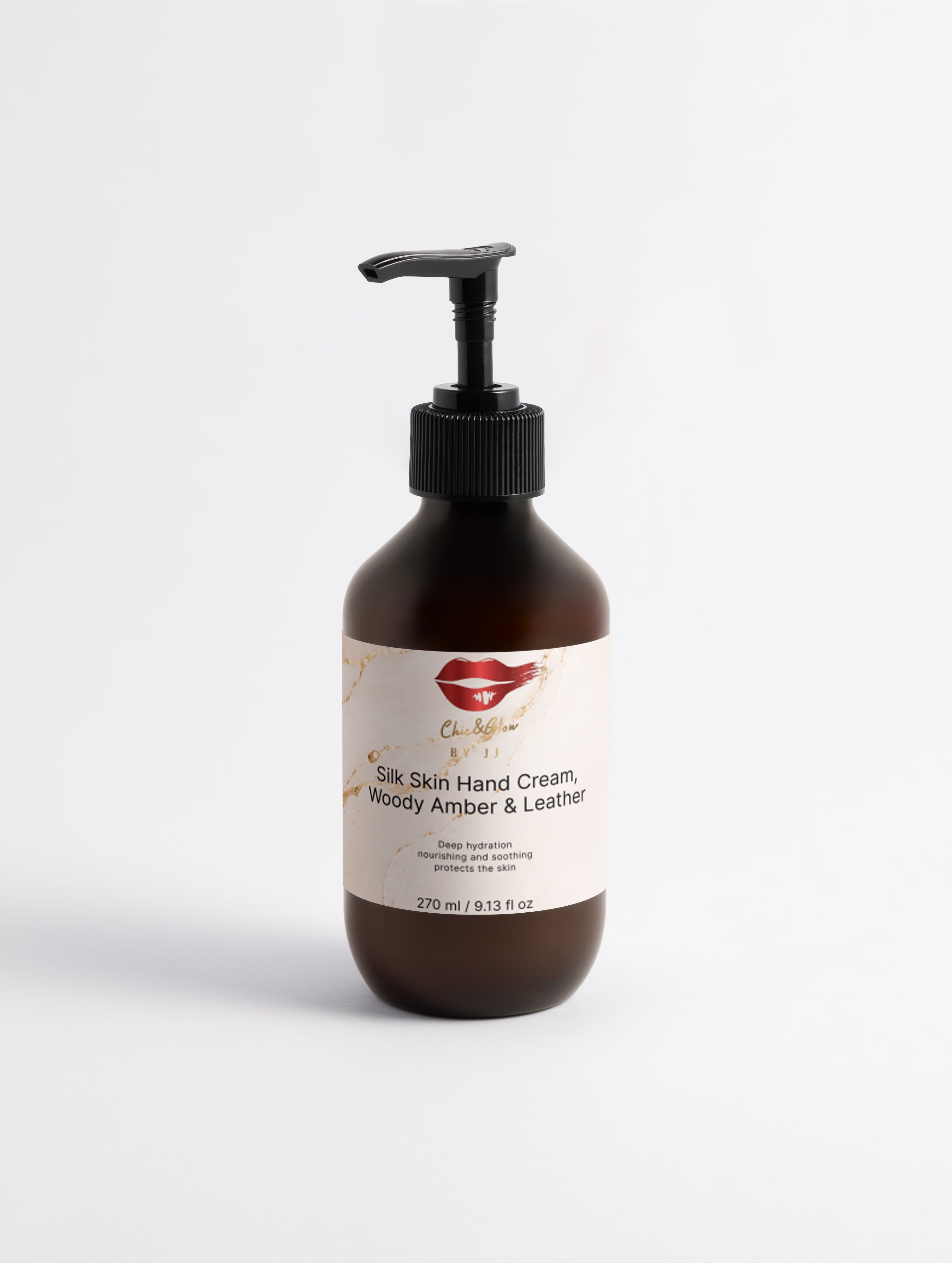Silk Skin Hand Cream, Woody Amber & Leather